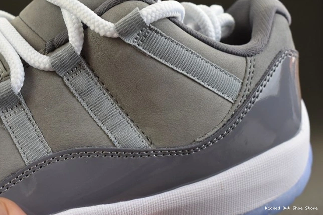 Kick Theory Air Low Cool 11 Jordan Grey 528895-003 0725